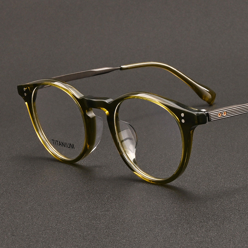 Boston Acetate Full Rim Prescription Glasses Spectacles Frames F593