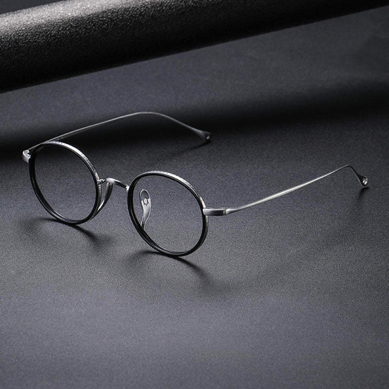 Retro Windsor Rim Composite Eyeglasses KMN7307