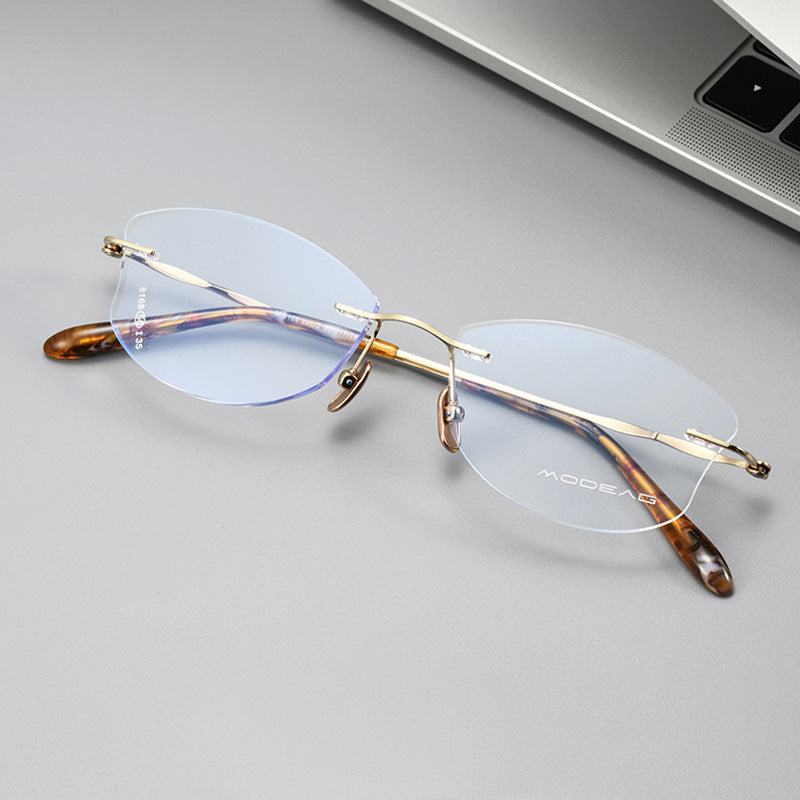 Elegant Polygonal Optical Eyeglasses M8168