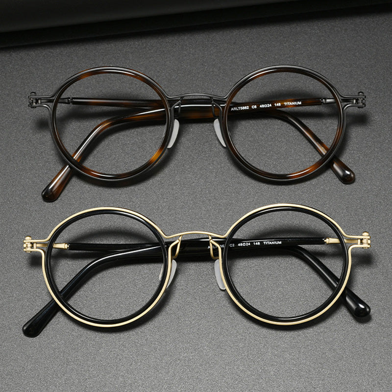 Retro Windsor Rim Composite Eyeglasses RLT5862
