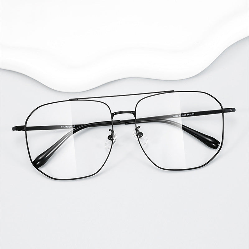 Pilot Metal Oversized Prescription Frames TI0090L