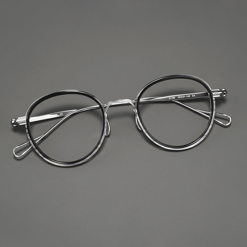 Boston Acetate Windsor Rim Combo Optical Frames U163H