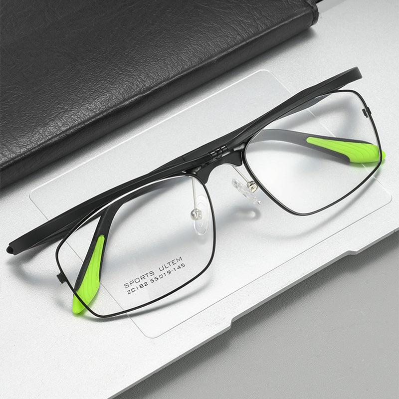 Ultem Flip Up Full Rim Optical Glasses Frames Z182C