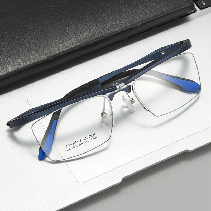 Ultem Flip Up Half Rim Optical Glasses Frames Z185C