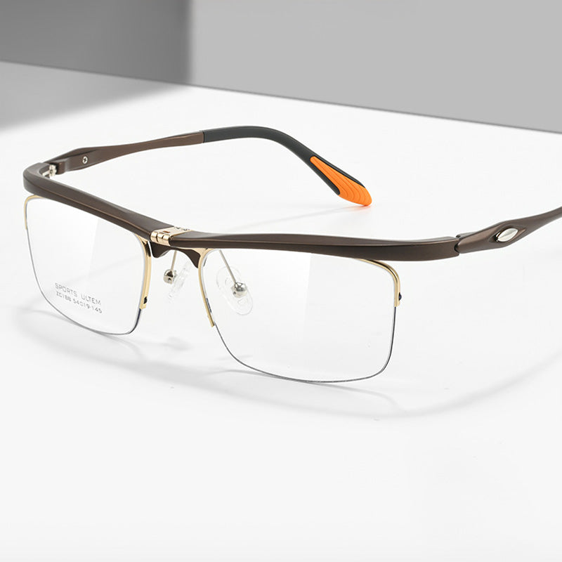 Ultem Flip Up Half Rim Optical Glasses Frames Z188C
