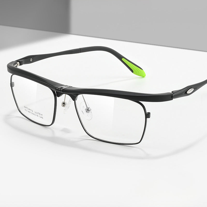 Ultem Flip Up Full Rim Optical Glasses Frames Z189C