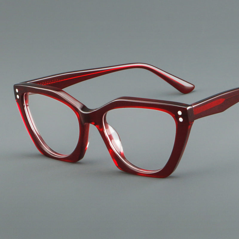 Cat Eye Acetate Glasses Prescription Eyewear Frames 88027